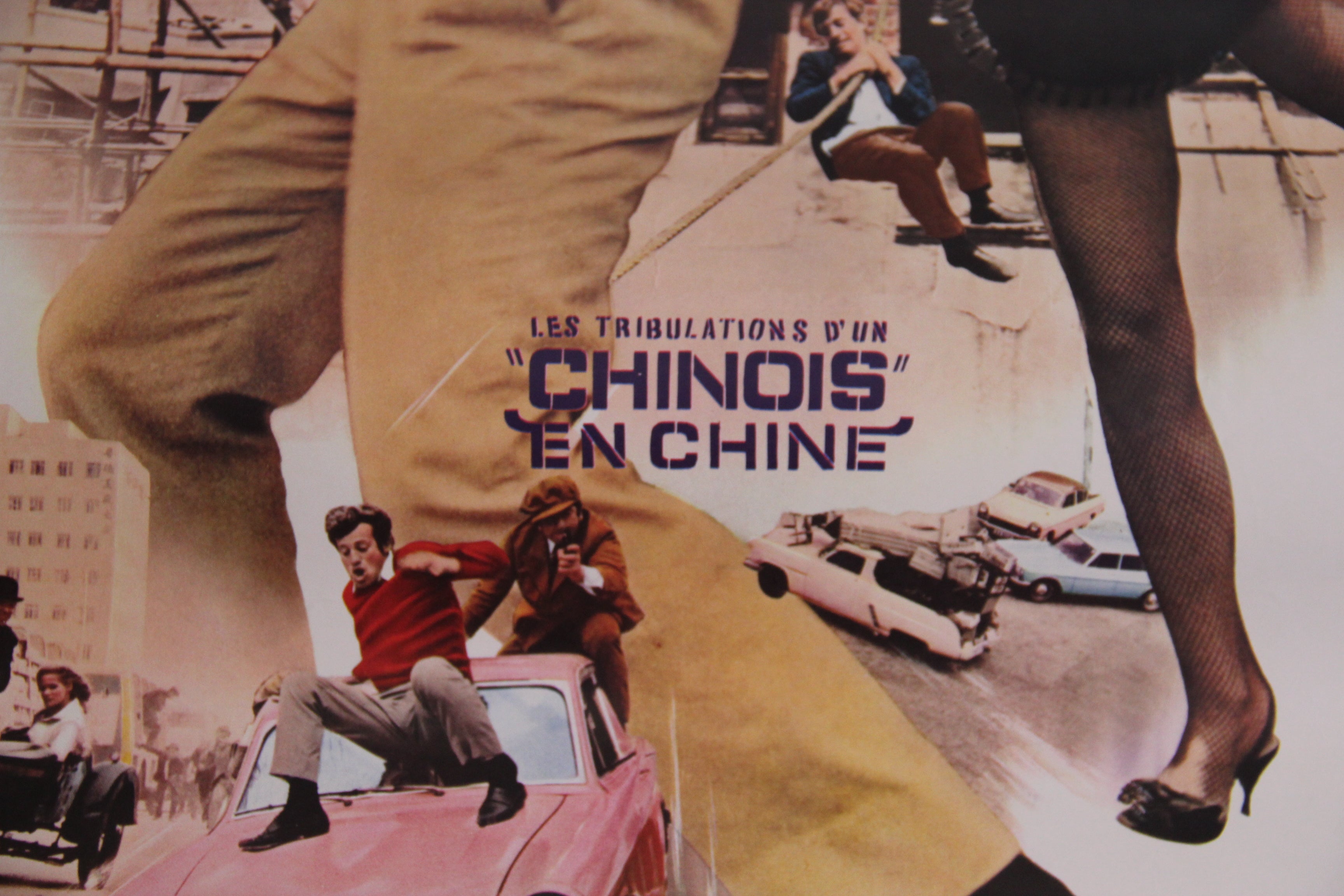 Tribulation d'un Chinois en Chine 1965 B2 Original Poster Japan Comedy Belmondo 50,8x73,6cm / 20x29"