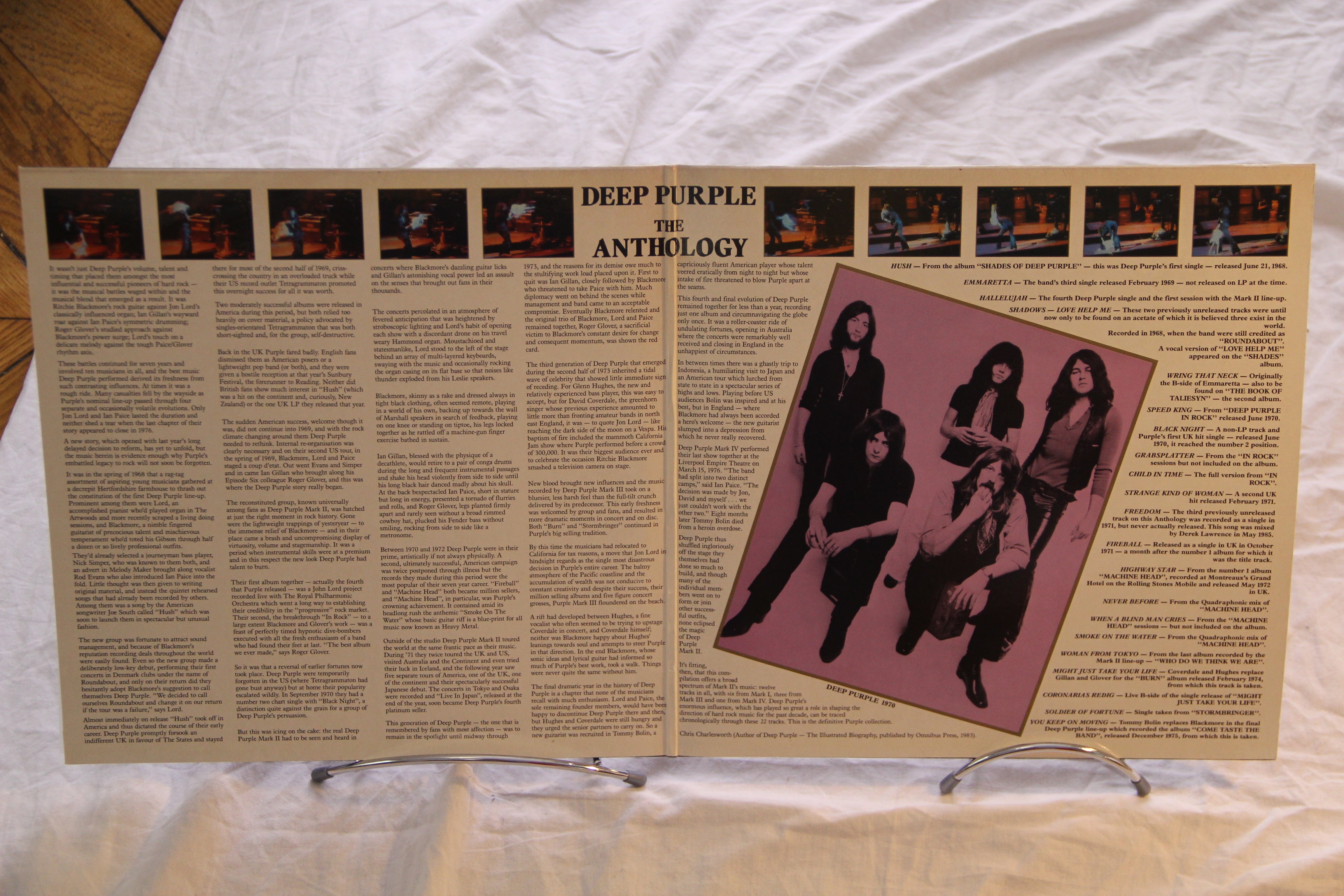 The Anthology/ Deep Purple Rock Vinyl LP E 2606121 – Laserdisc World