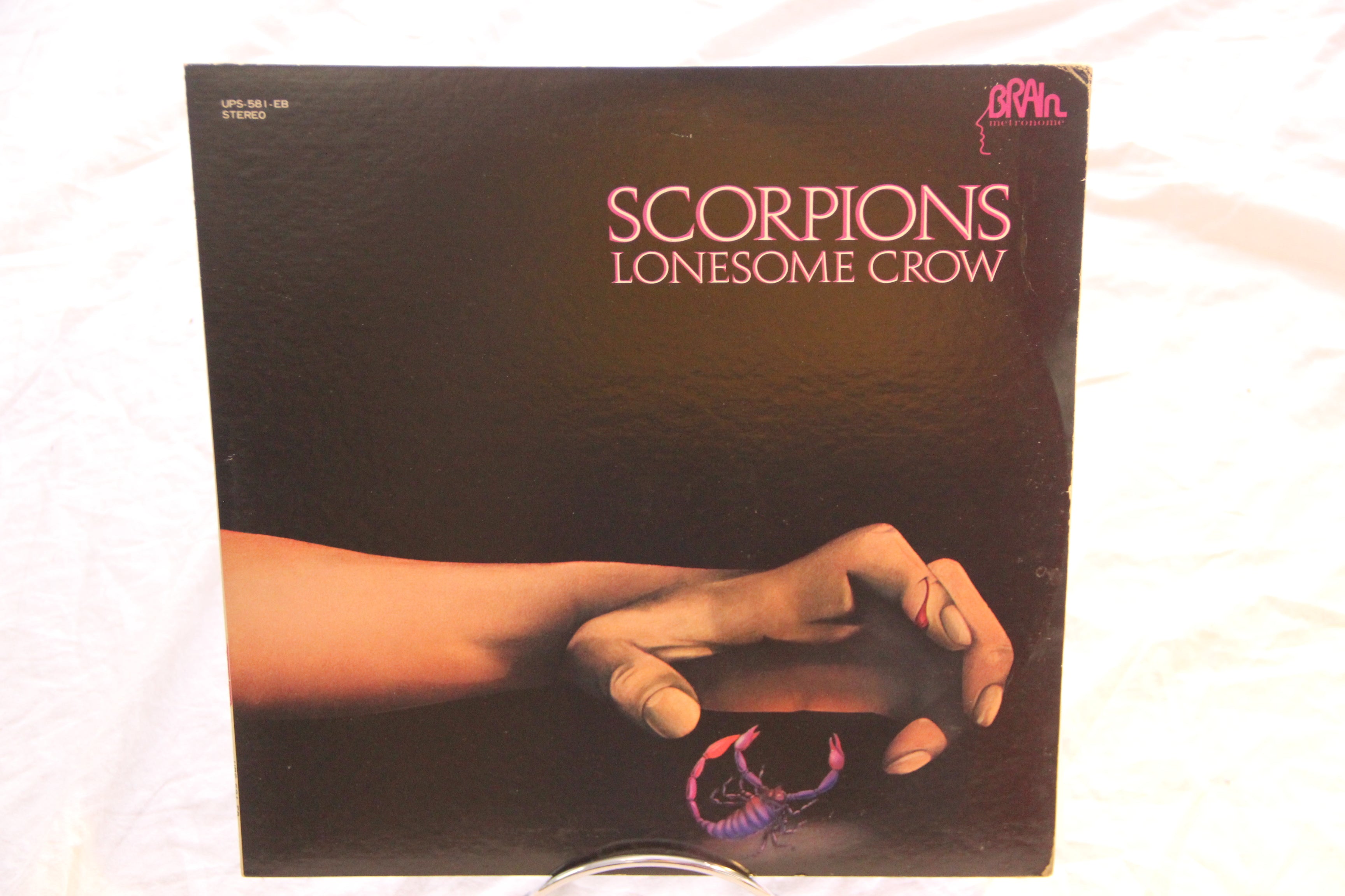 Lonesome Crow Scorpions Rock Vinyl LP UPS-581-EB Album – Laserdisc