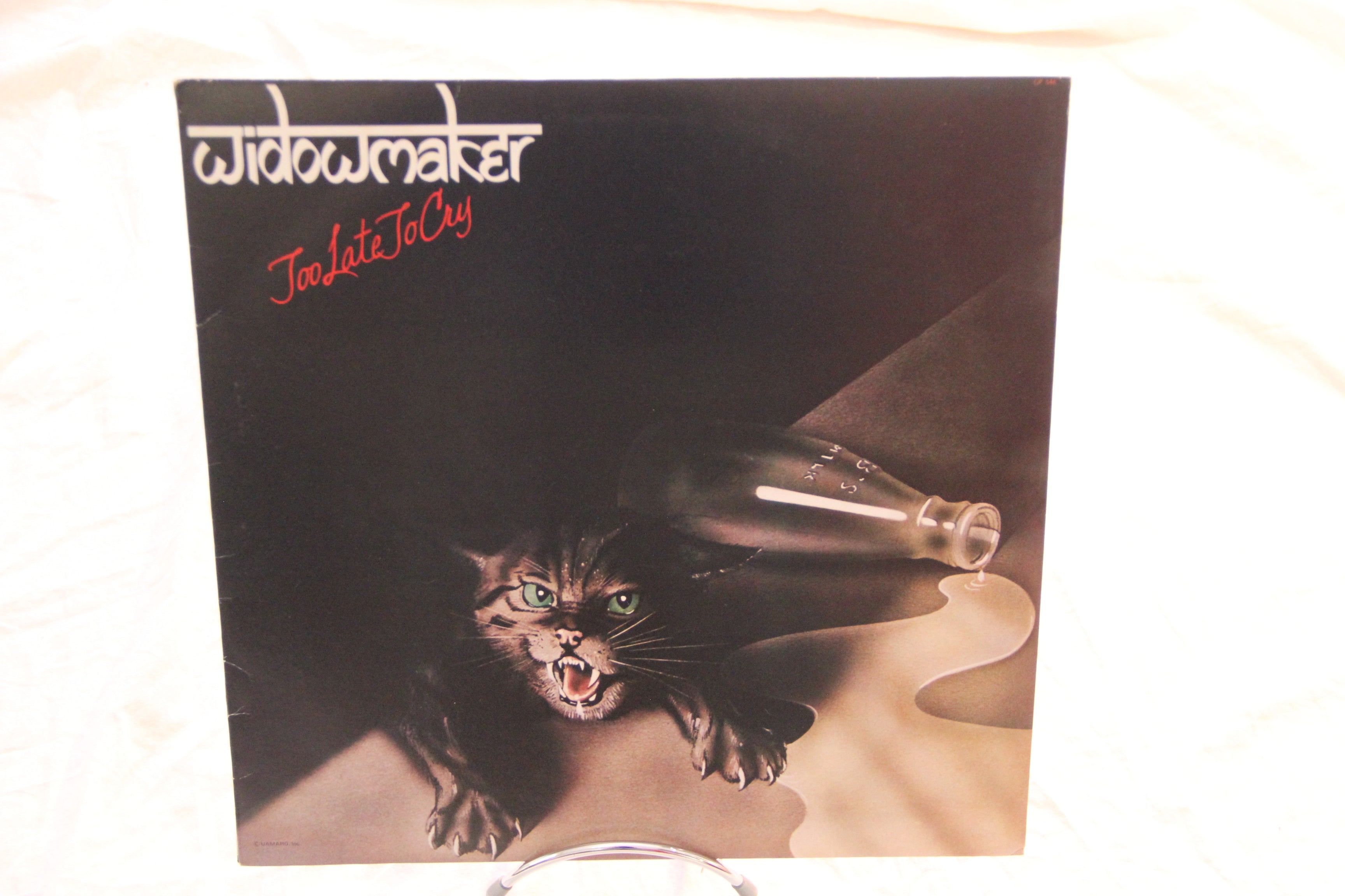 Too Late To Cry Widowmaker Rock Vinyl LP GP-546 Album