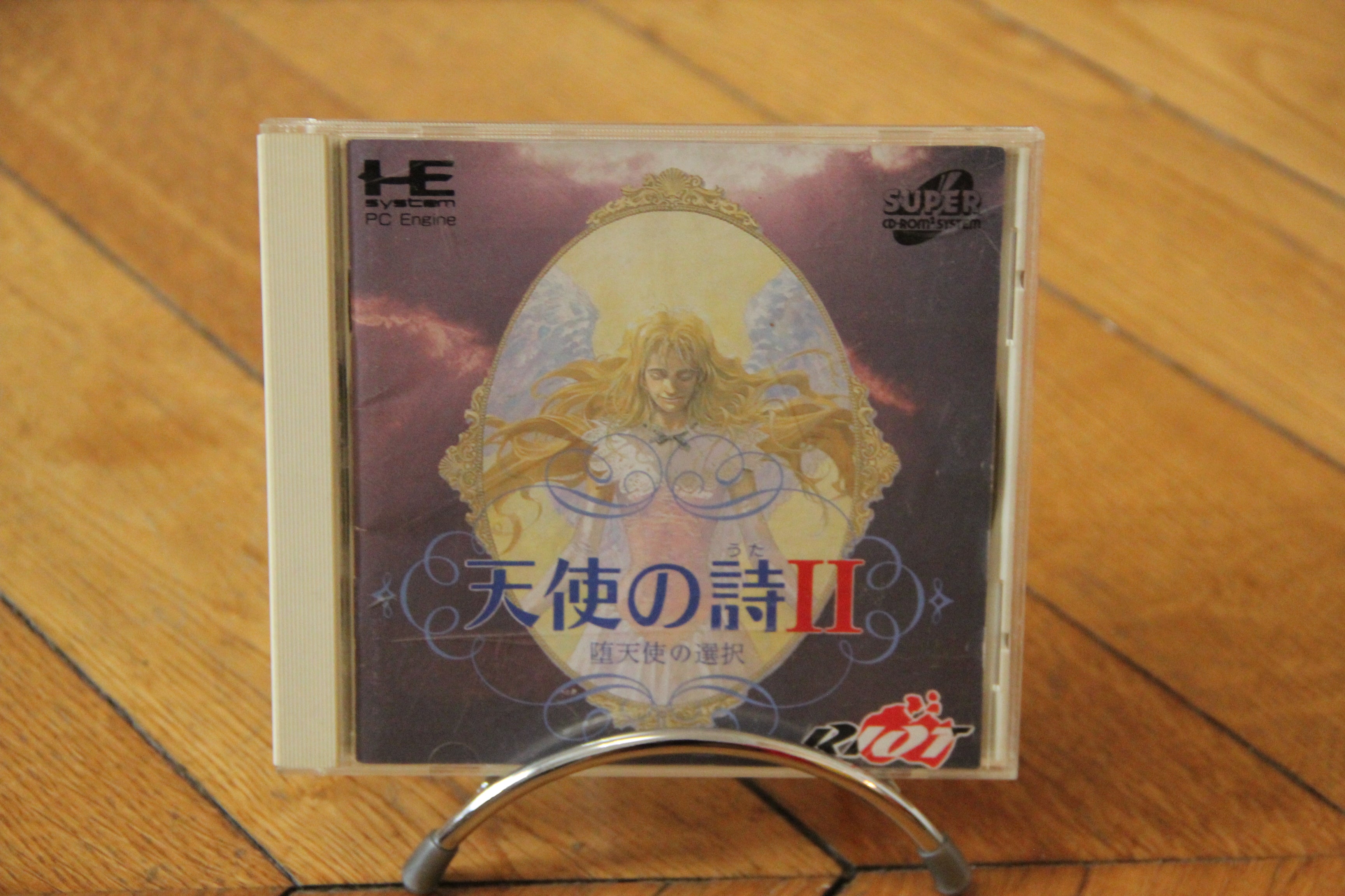 Riot II Tenshi No uta Pc Engine NEC Games  Super CD-Rom Japan TJCD3033 Boxed