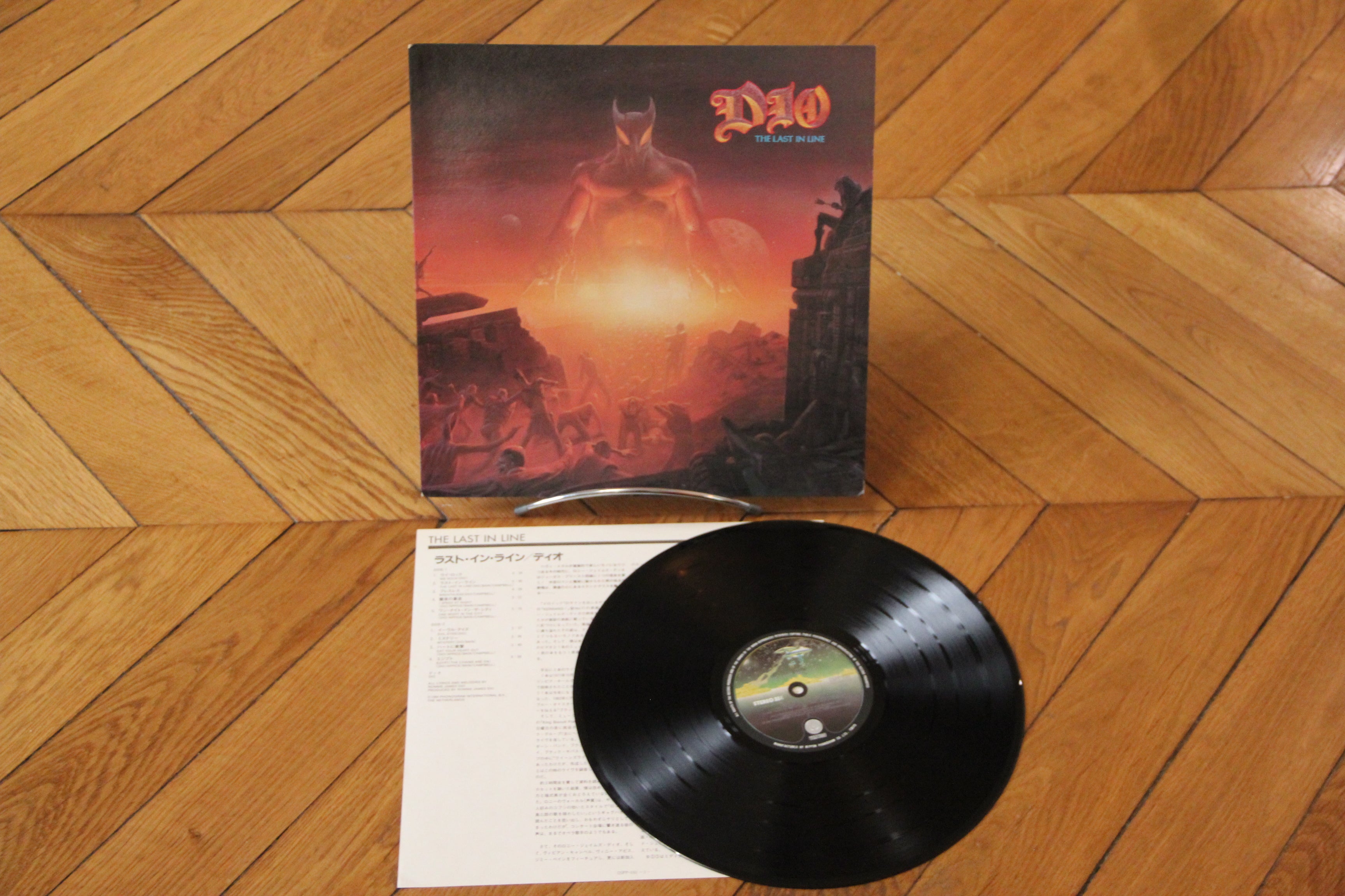 The Last In Line Dio (2) Rock Vinyl LP 25PP-131 Album 1977